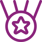 Icon of an award